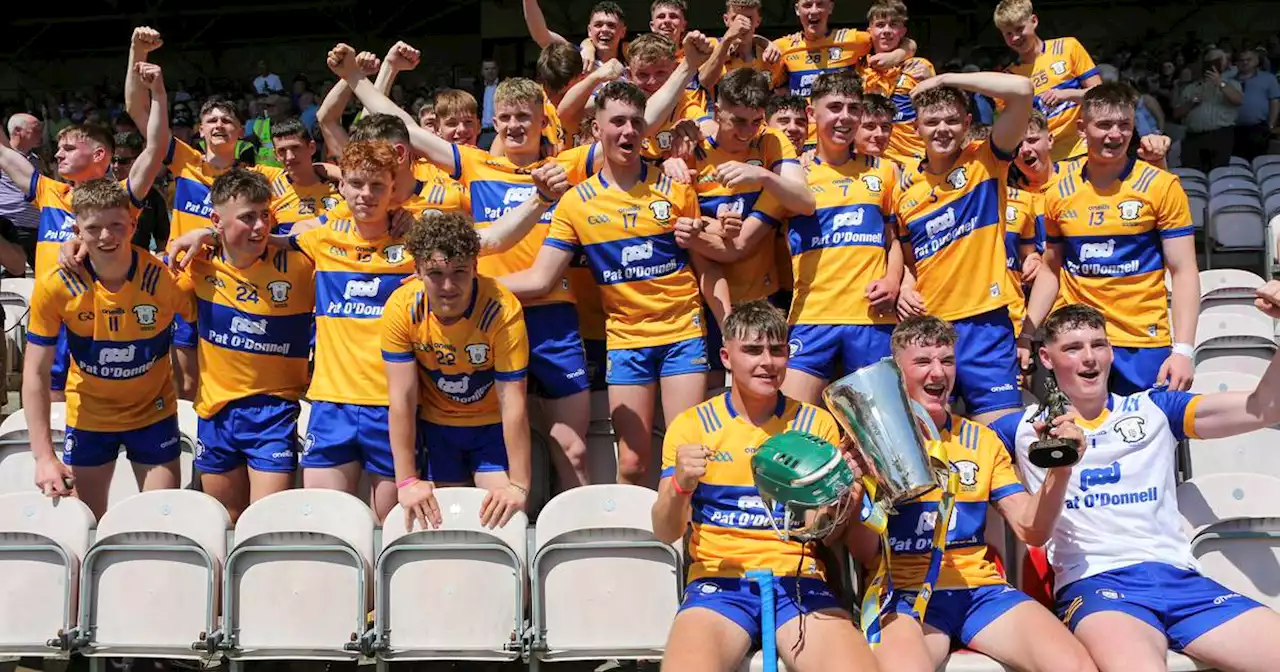 Clare turn tables on favourites Galway to claim a second All-Ireland minor hurling title