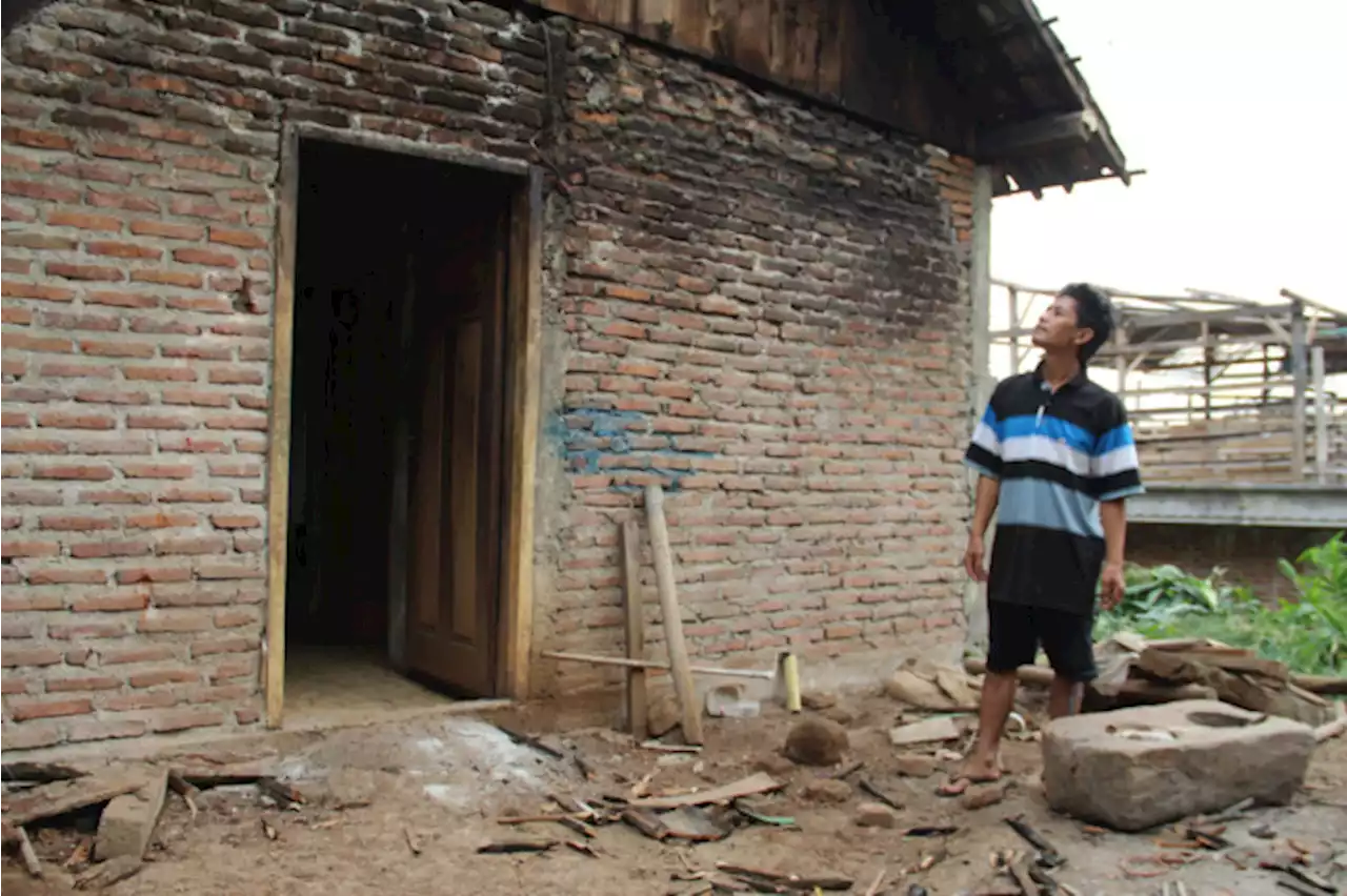 Rumah Warga Retak, Pemkab Jombang Malah Siapkan 1 Ton Beras untuk Dapur Umum