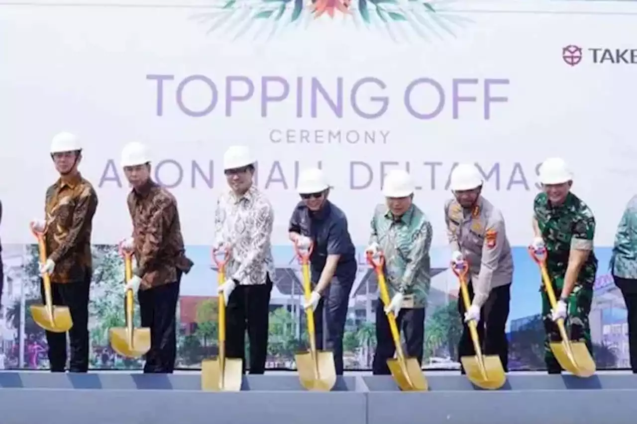 Topping-off Aeon Mall Deltamas, Pemkab Bekasi Berharap Bisa Jadi Etalase UMKM - Jawa Pos