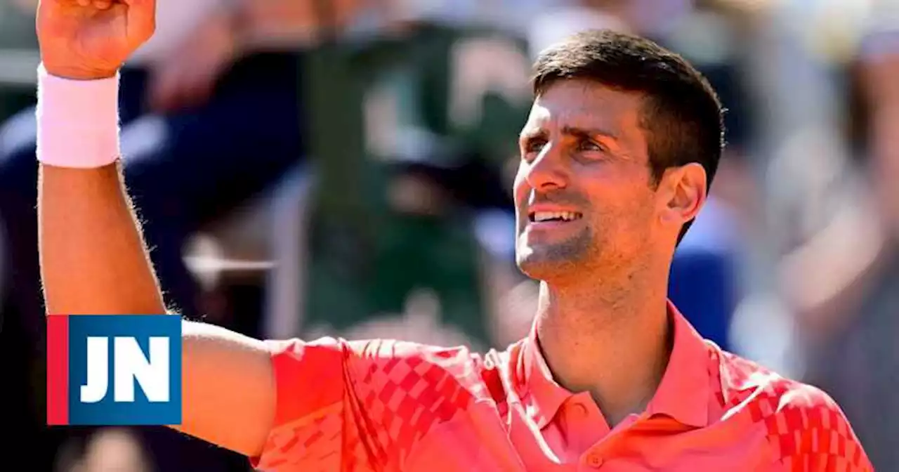 Djokovic apura-se para os quartos de final do Roland Garros