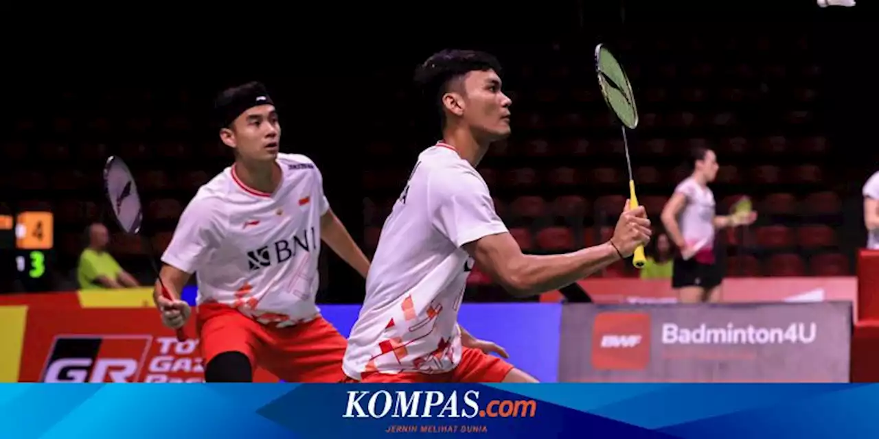 Hasil Thailand Open 2023: Kalah dari Wakil China, Fikri/Bagas Runner Up