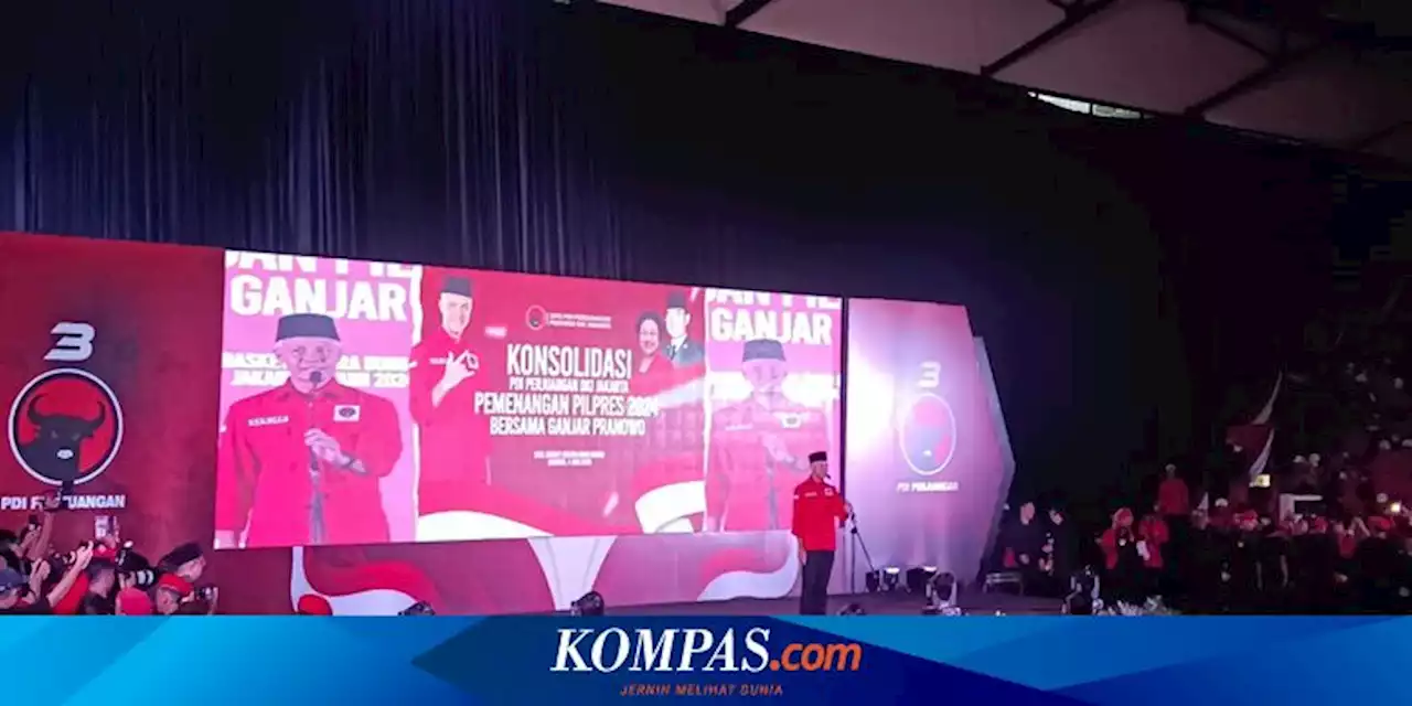 Ganjar Pranowo: Bu Mega Guru Politik Saya, Pak Jokowi Mentor Pemerintahan Saya...