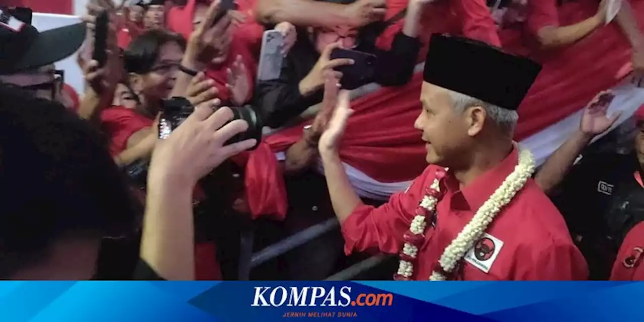 Usai Temui Relawan Jokowi, Ganjar Kini Hadiri Konsolidasi PDI-P DKI Jakarta