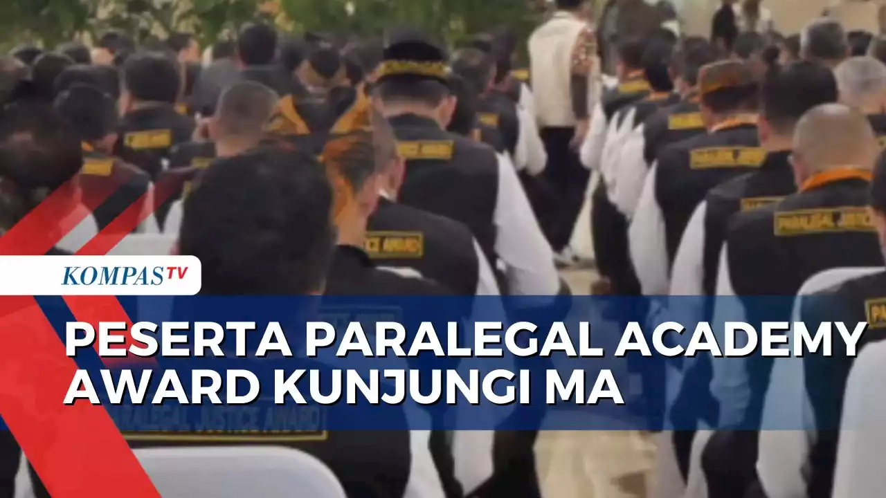 300 Kepala Desa dan Lurah Peserta Paralegal Academy Award 2023 Kunjungi Gedung MA - MA NEWS