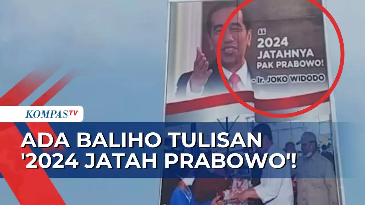 Ada Baliho Bertulisan '2024 Jatah Prabowo' di Lampung! Siapa yang Pasang?