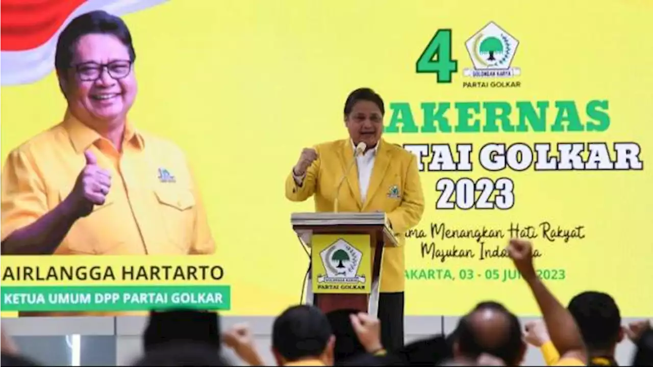 Airlangga Hartarto Tegaskan Golkar Sepakat Tetap Ajukan Bakal Capres