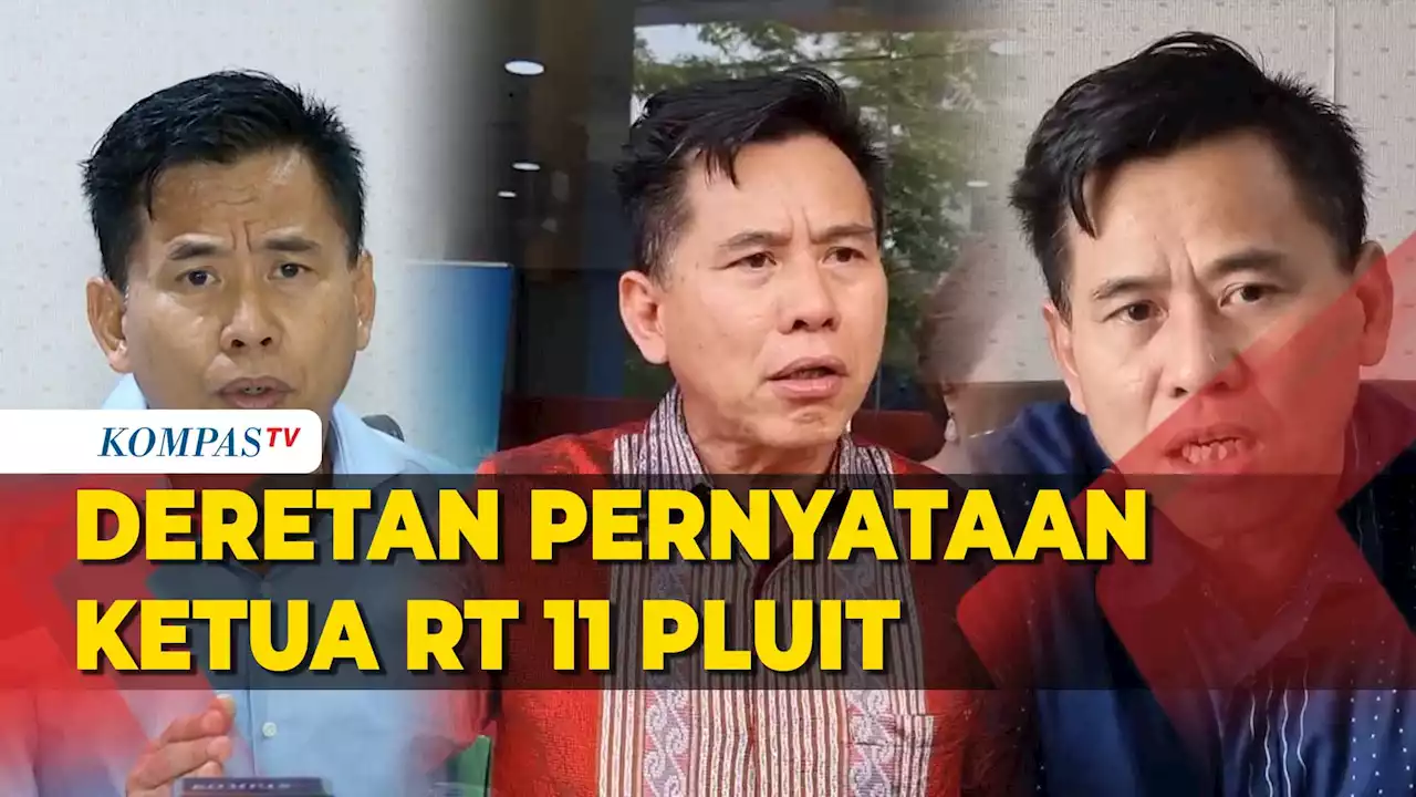 Deretan Pernyataan Ketua RT Pluit Soal Polemik Pembongkaran Ruko Caplok Bahu Jalan