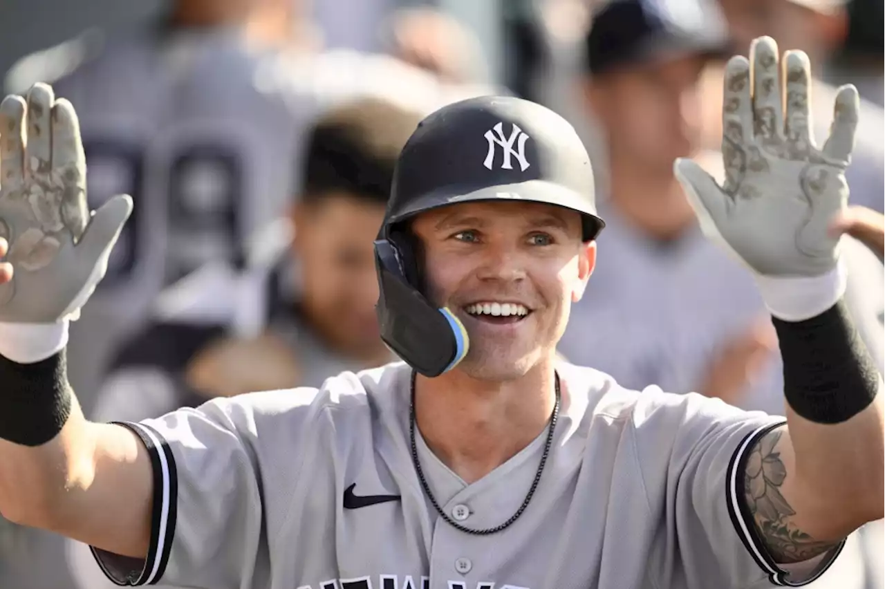 Jake Bauers powers Yankees past Dodgers with two home runs