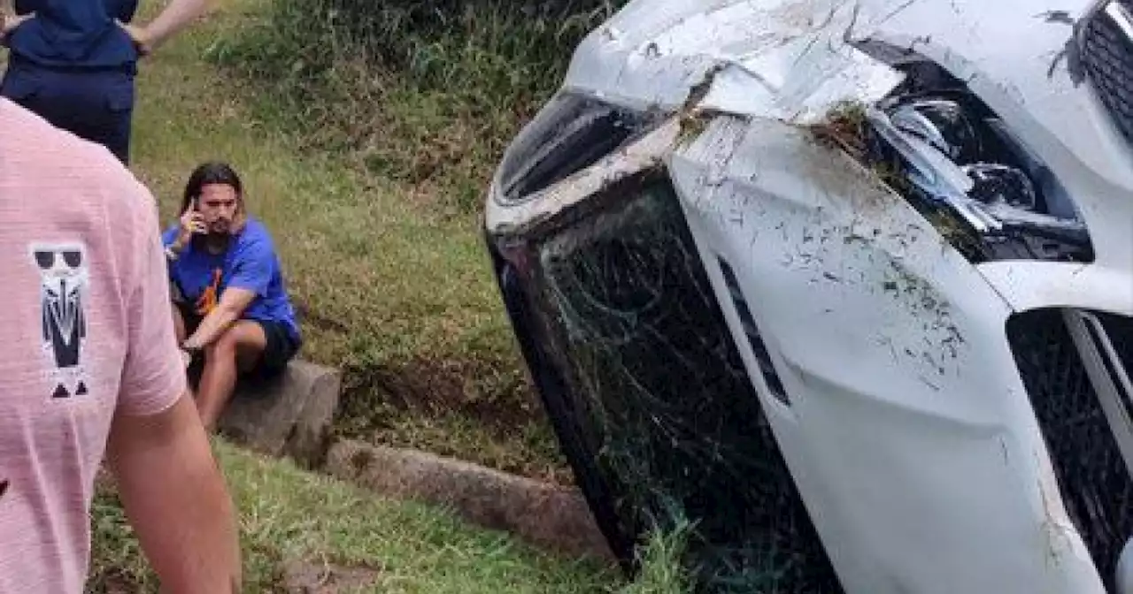 Jugador de Atlético Nacional se volcó en su carro cuando iba a entrenar