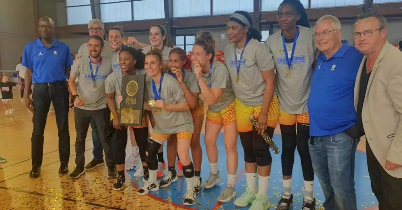 Basket : Les filles de Martigues, championnes de France Nationale 2