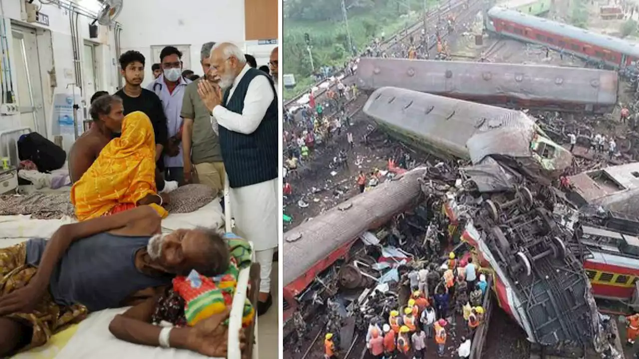 Modi vows 'harshest punishment' for people to blame for India train crash, as death toll reaches 300 and 900 injured