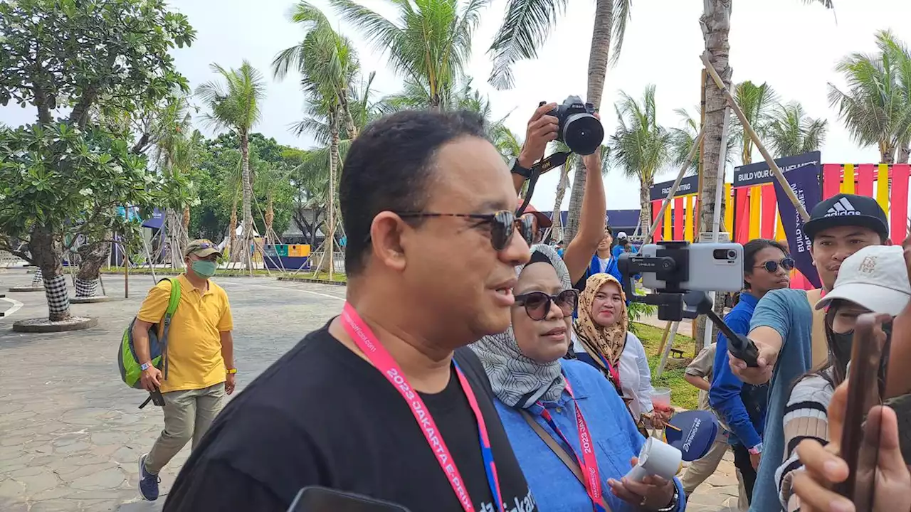 Respons Anies soal Wacana Formula E Jakarta 2024 Bakal Digelar di Jalanan Ibu Kota