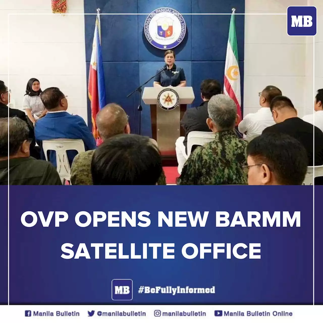 OVP opens new BARMM satellite office