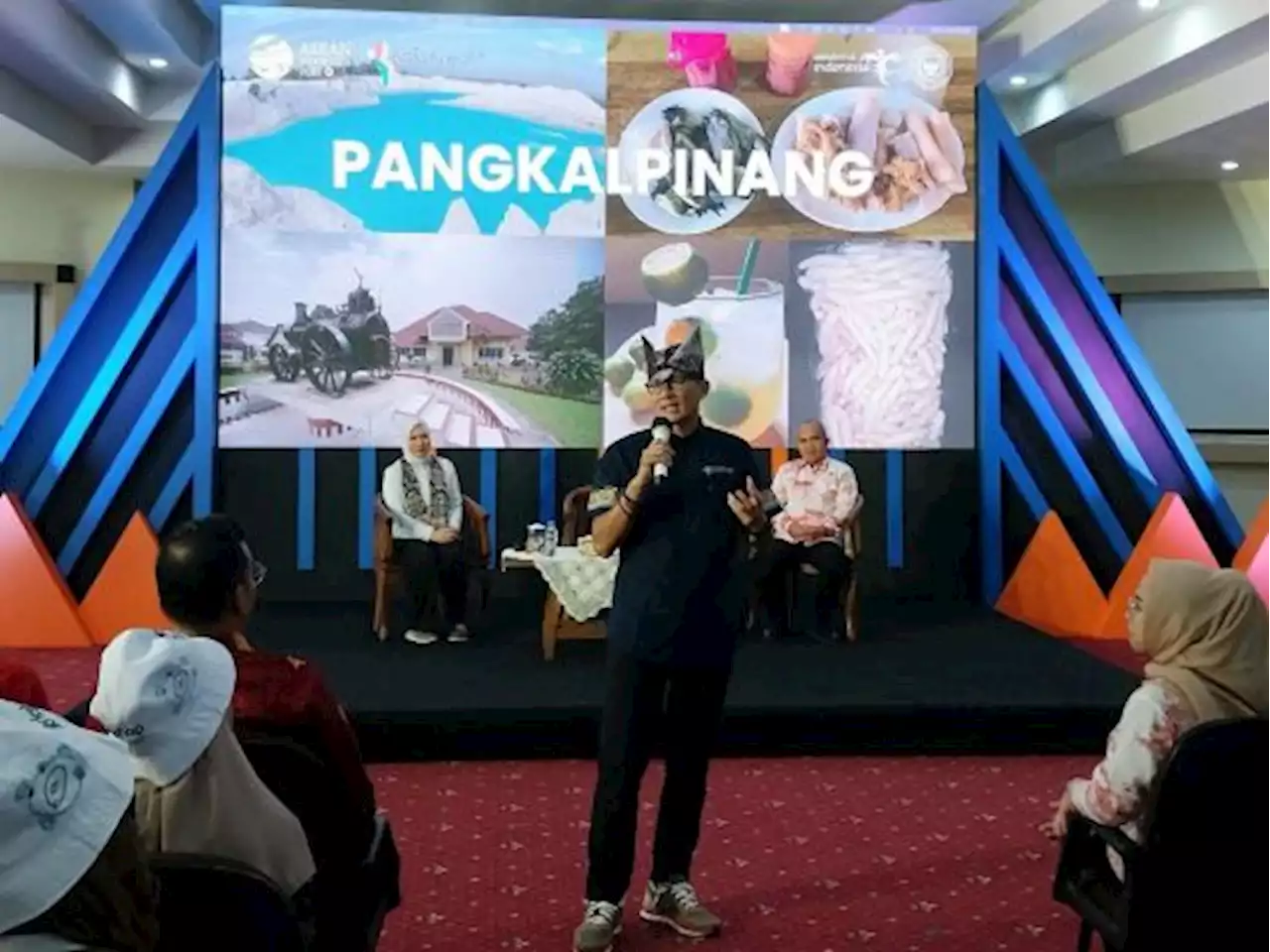 Sandiaga Dorong Pelaku Ekonomi Kreatif Pangkalpinang Terus Berkarya dan Berinovasi