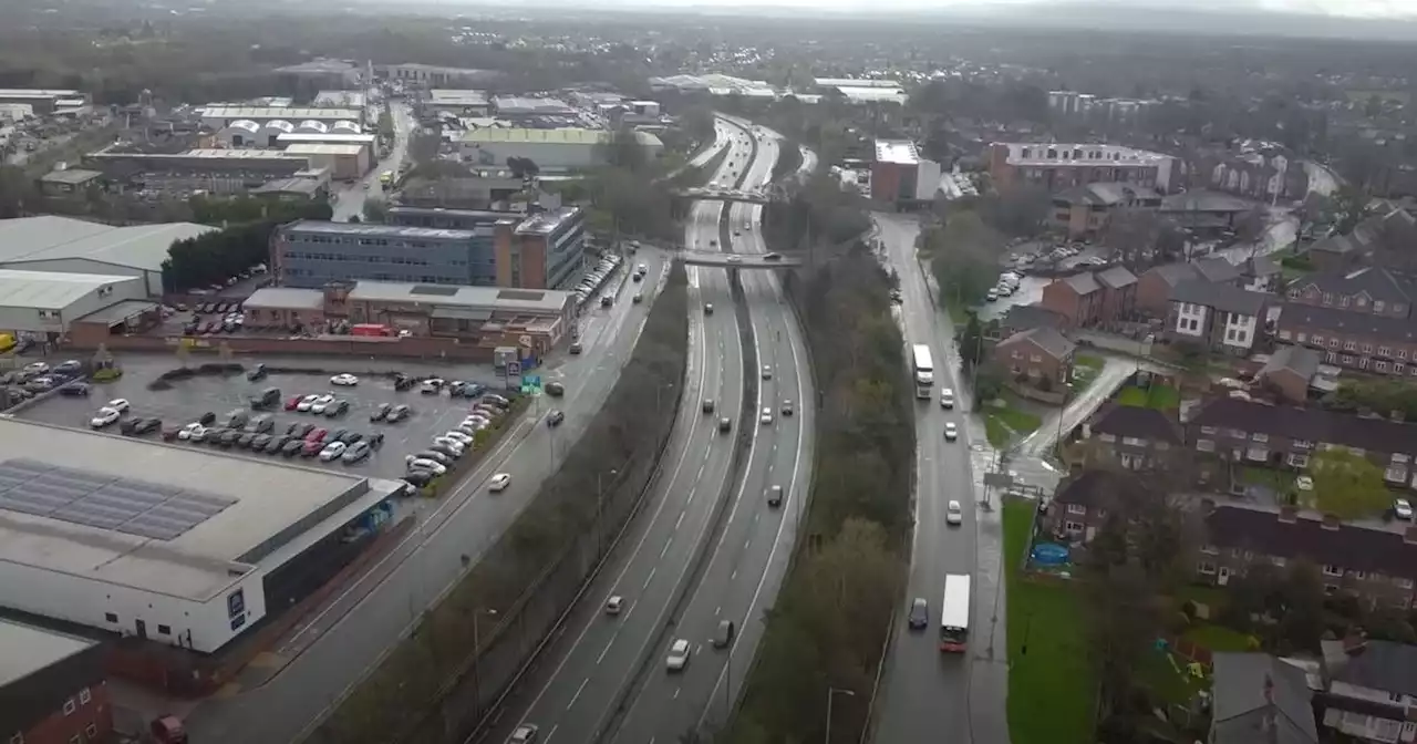 Reason for one of Manchester's most bizarre motorway junctions explained