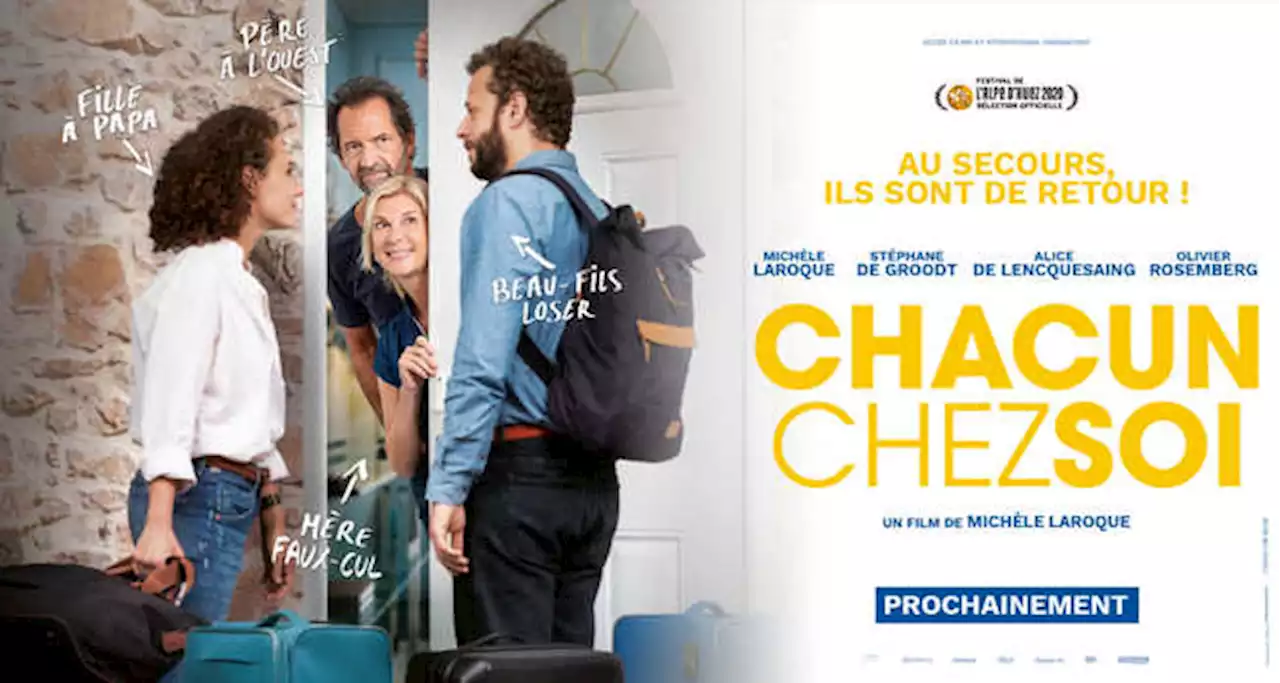 « Chacun chez soi », une comédie inédite avec Michèle Laroque ce dimanche 4 juin sur France 2 ( Bande-annonce)