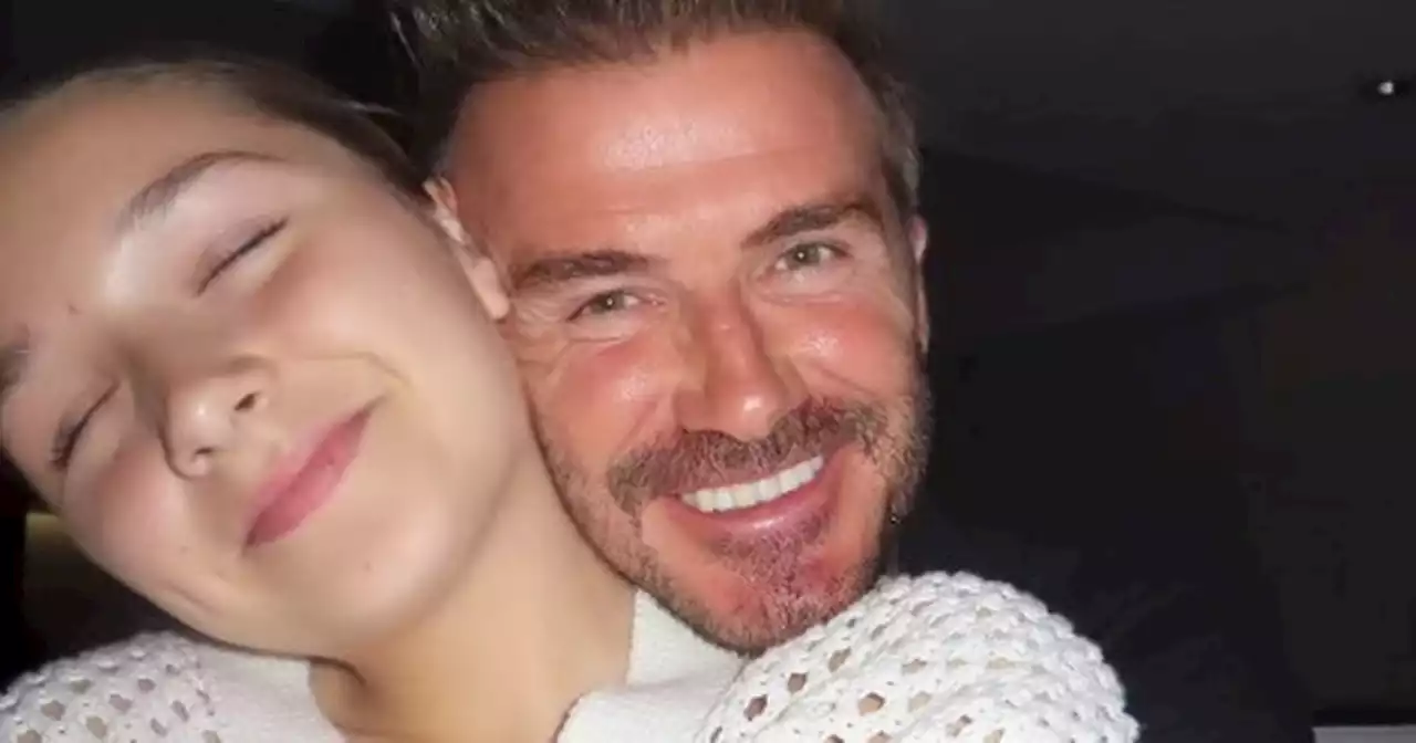 David Beckham hits back after fans criticise him for kissing kids on the lips