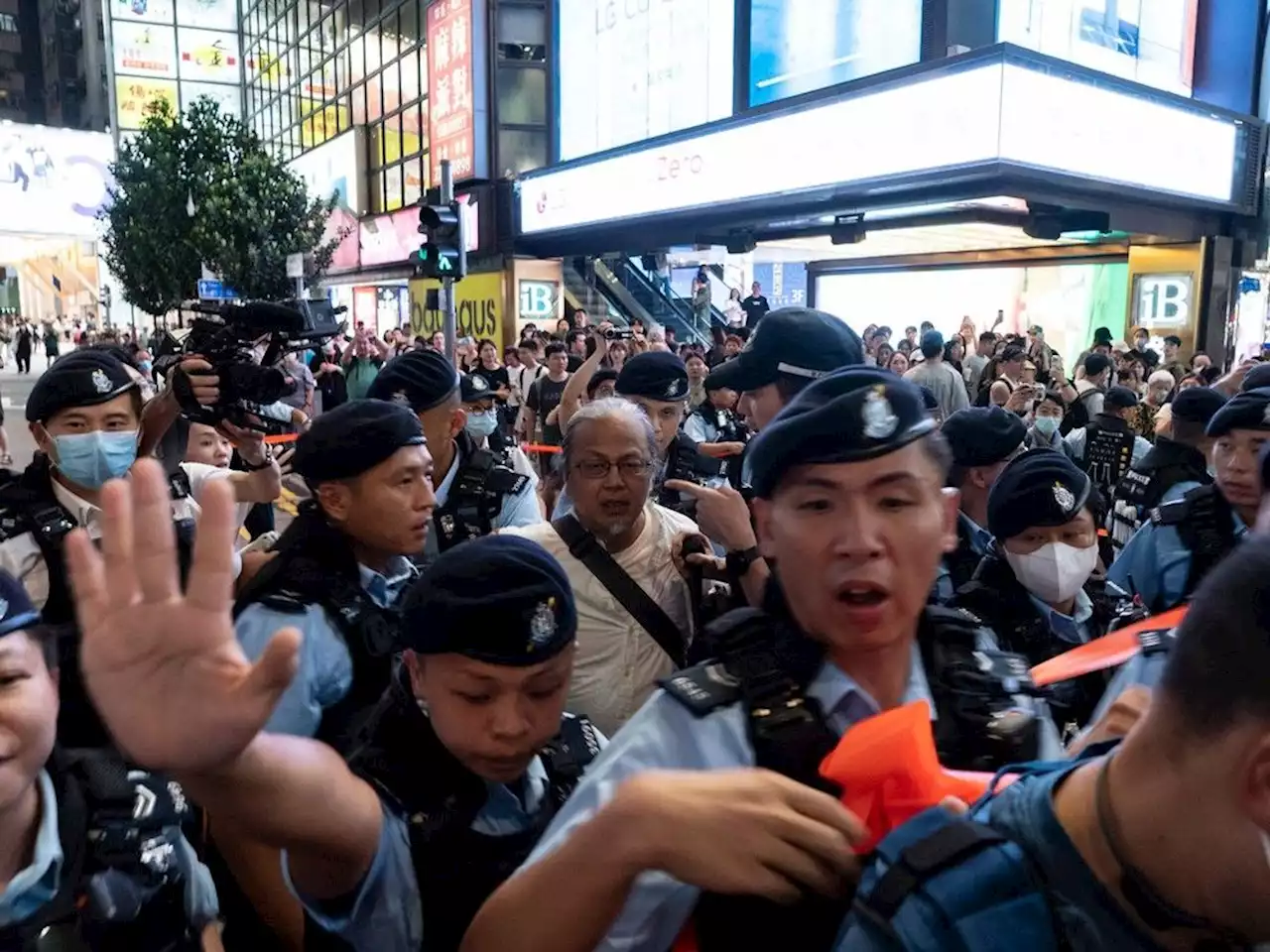 Hong Kong detains eight people on eve of Tiananmen Square anniversary