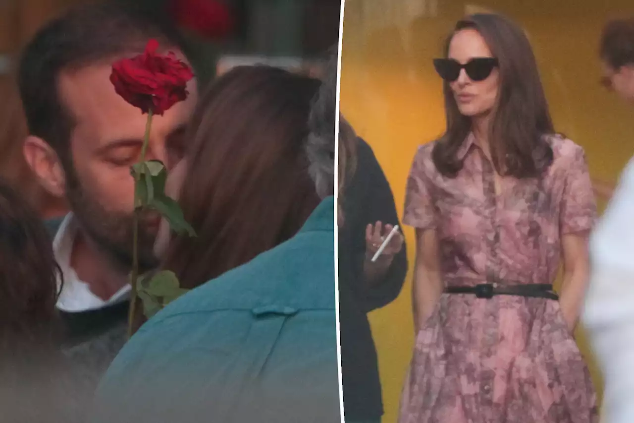 Natalie Portman, husband Benjamin Millepied seen kissing days before cheating scandal surfaced