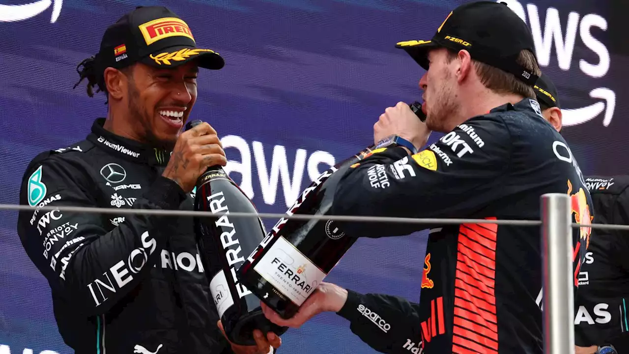 Lewis Hamilton sets Red Bull target after huge Mercedes progress in Spain