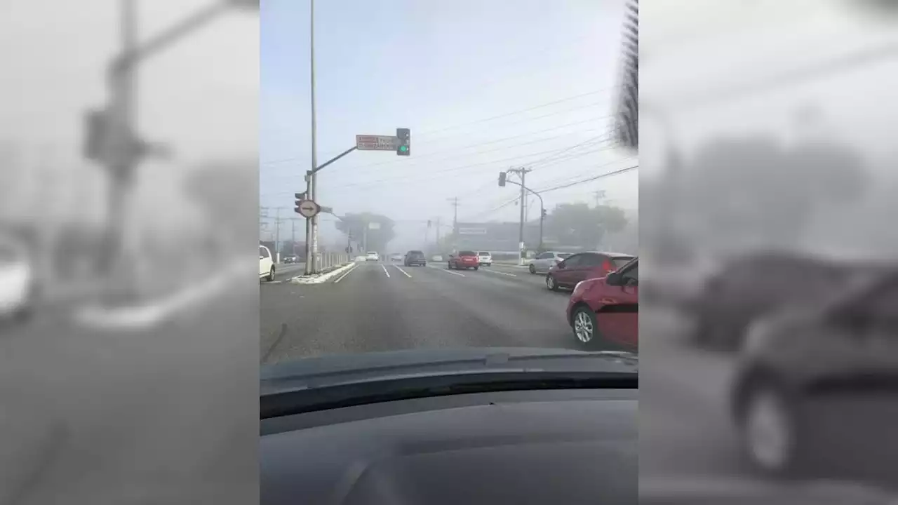 Nevoeiro aparece em São Paulo no início deste domingo (4)