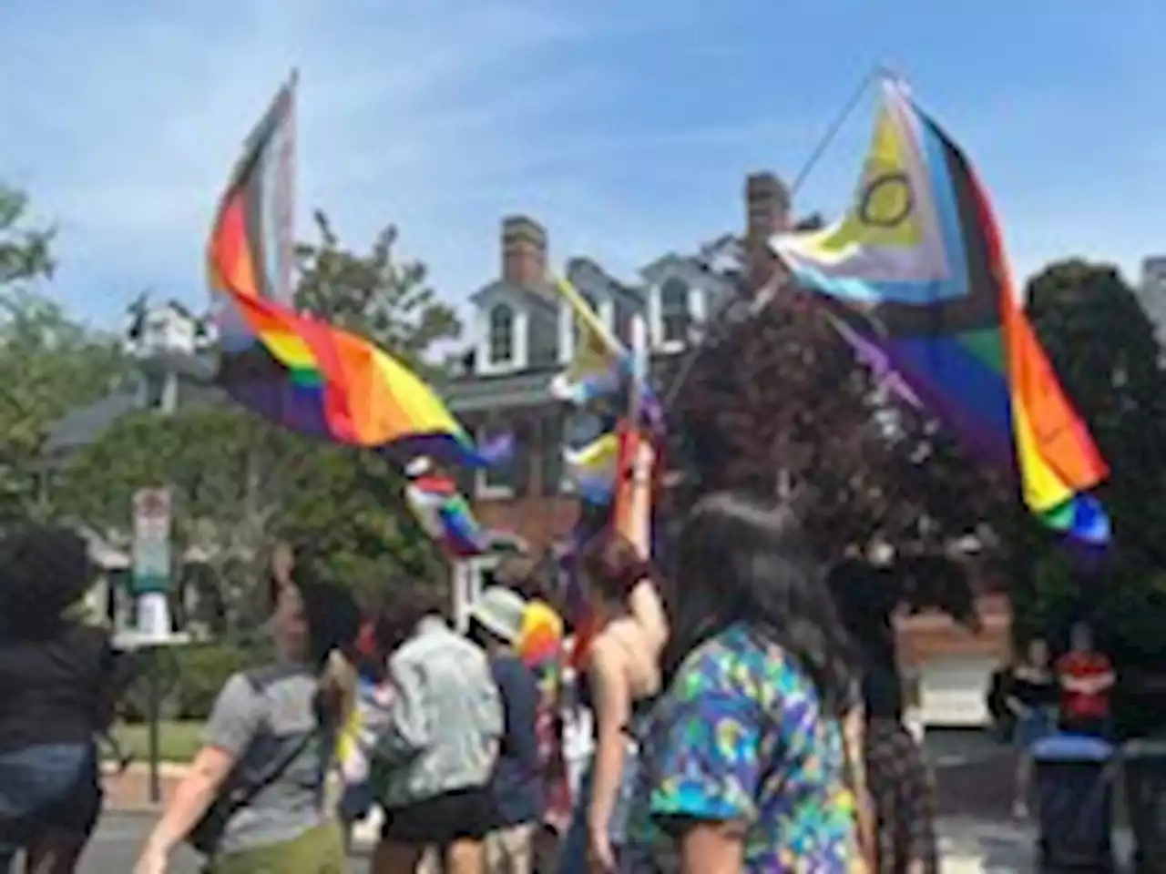 Rainbows, bubbles, glitter and joy at the D.C. kid’s pride parade