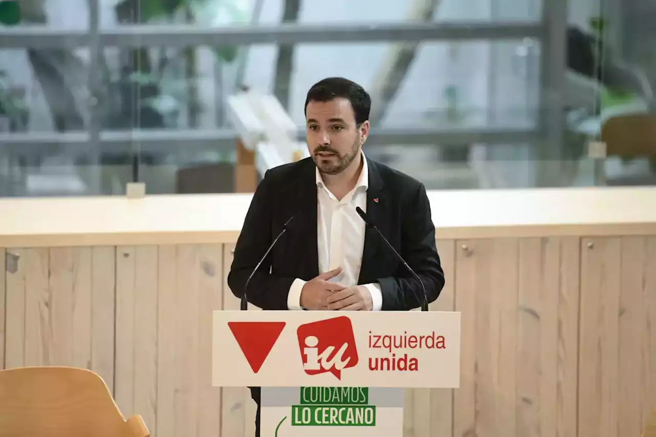 Garzón pide a la izquierda unirse en Sumar para dar una opción que ilusione