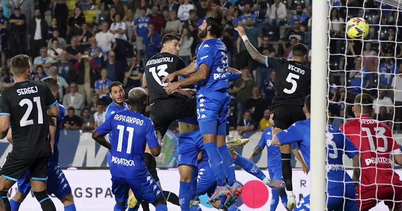 Empoli-Lazio, 0-2, i biancocelesti concludono al secondo posto in campionato