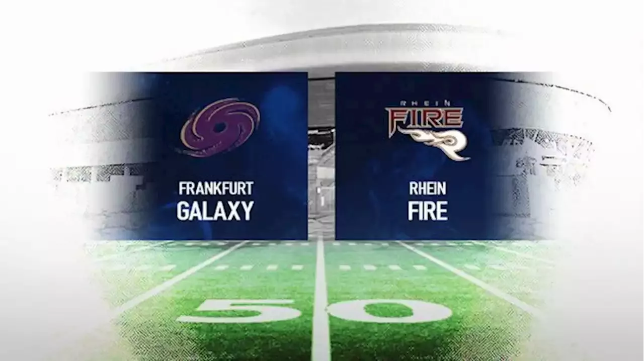 European League of Football - European League of Football: Frankfurt Galaxy  at Rhein Fire live auf ProSieben