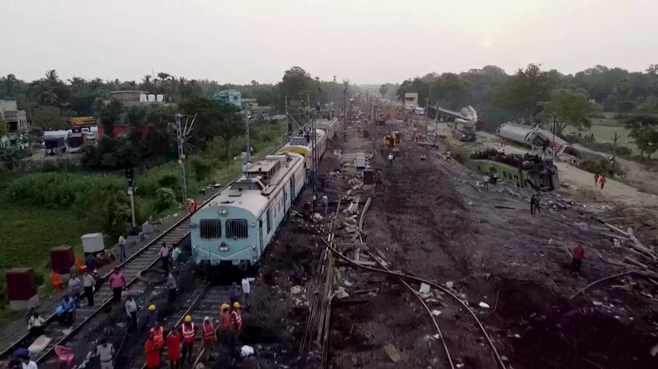 India says rescue operations concluded after worst train crash in decades