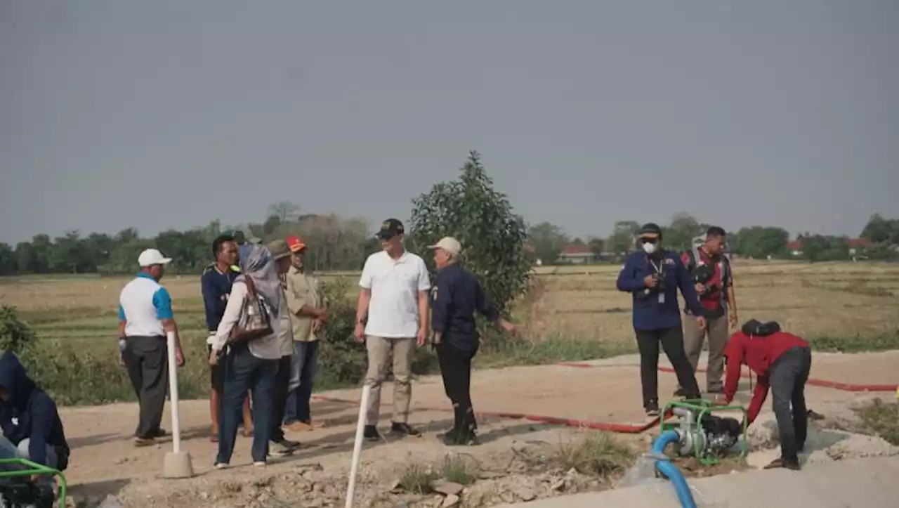 Antisipasi Ancaman El Nino, Kementan Salurkan Bantuan Irigasi Perpompaan untuk Indramayu |Republika Online