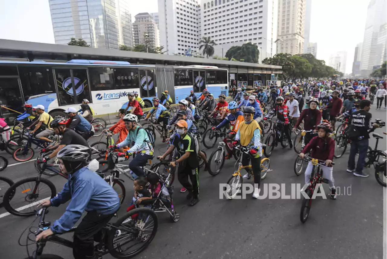 Hari Raya Waisak 2023, Dishub DKI Tiadakan |em|Car Free Day|/em| Hari Ini |Republika Online