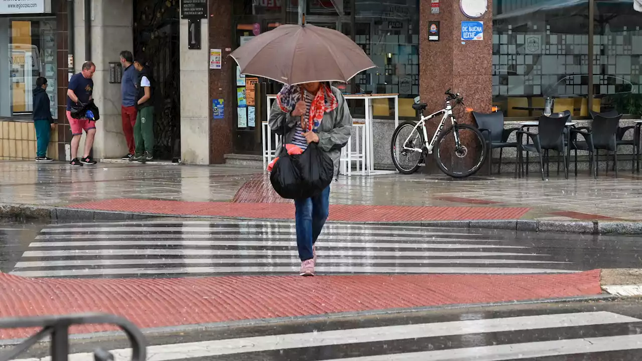 Lluvias y tormentas en la mitad norte peninsular