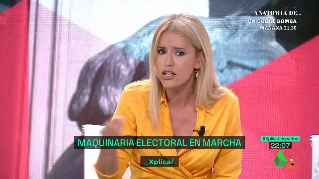 La pregunta de Afra Blanco a los ciudadanos ante unas elecciones que 'van del comer': '¿Qué prefieren?'