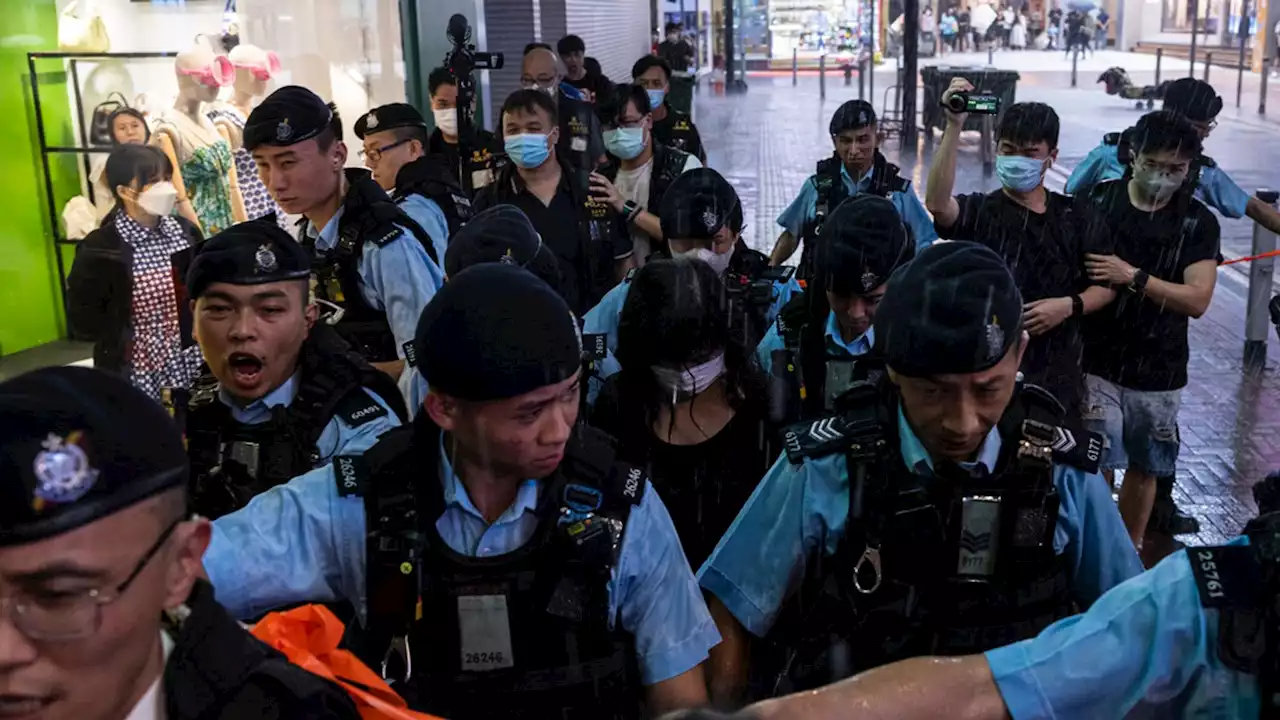 Eight arrested in Hong Kong on anniversary of Tiananmen Square massacre