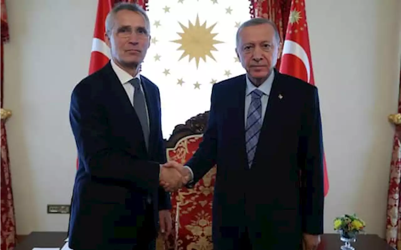 Nato, Stoltenberg a Erdogan: 'Svezia pronta all'adesione'