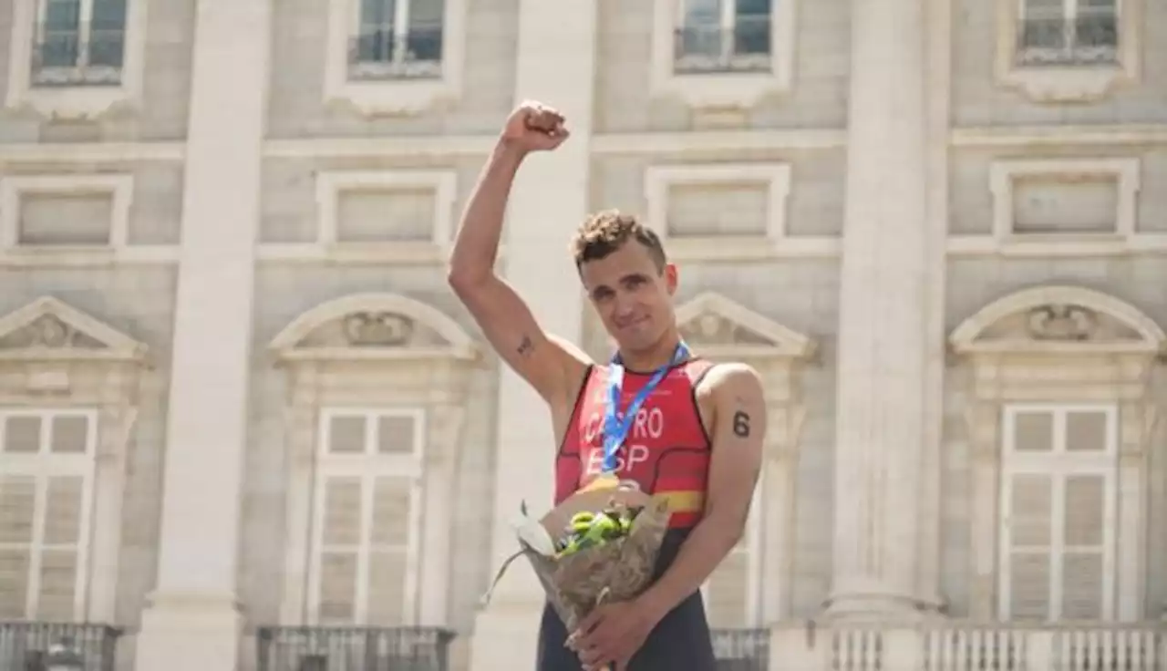 David Castro se corona campeón de Europa de triatlón en M...