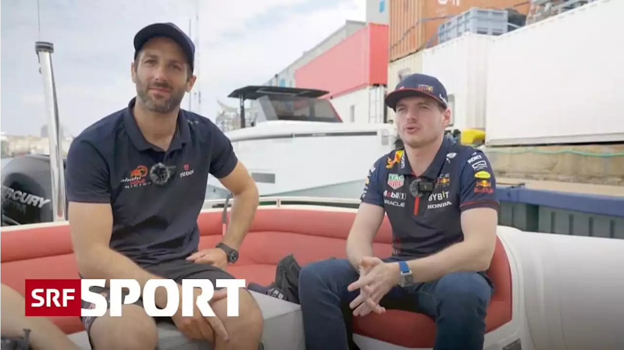 Siege und Pokale im Visier - Konzern-interner Besuch: Verstappen bei der Alinghi-Crew