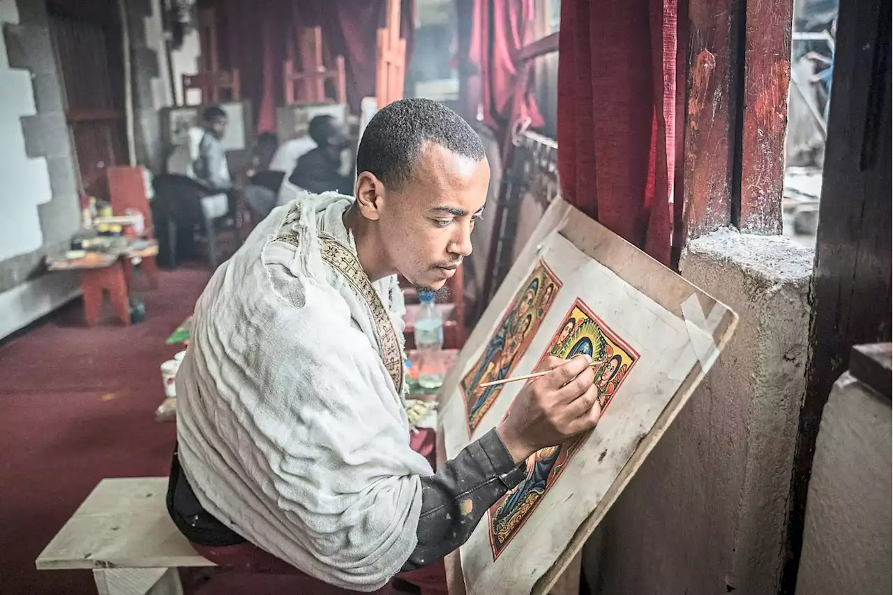 Ethiopian quest to recreate ancient manuscripts and sacred artwork