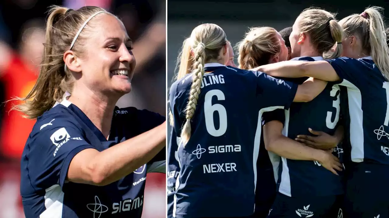 Fotboll: Rosengård körde över Växjö – Caroline Seger saknades på nytt