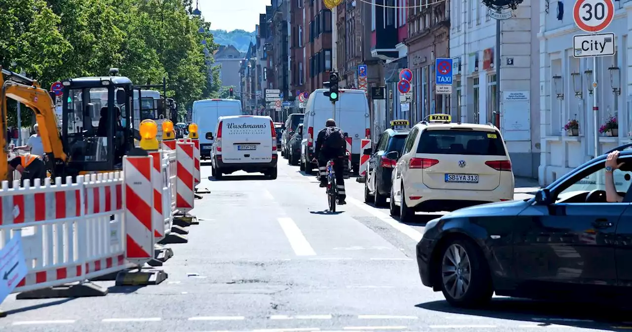 Baustelle in Saarbrücken: „Es ist nur eine Frage der Zeit, bis es kracht“