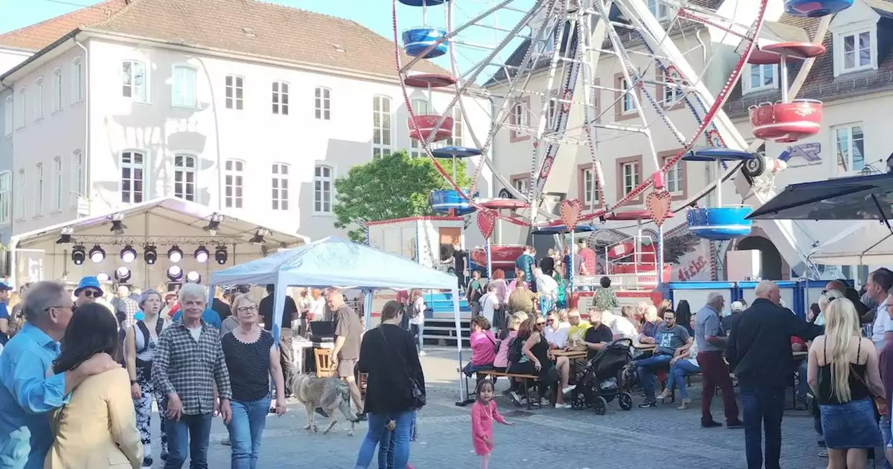 Viele haben mitgeholfen: Ottweiler feiert sein Altstadtfest: Das Riesenrad bot den besten Überblick (mit Fotostrecke)