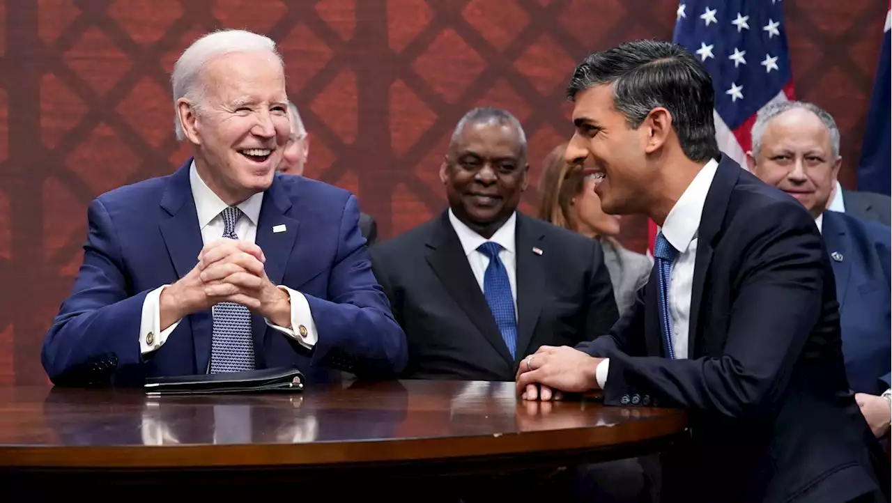 Sunak says he wants 'close and candid relationship' with Biden ahead of White House talks