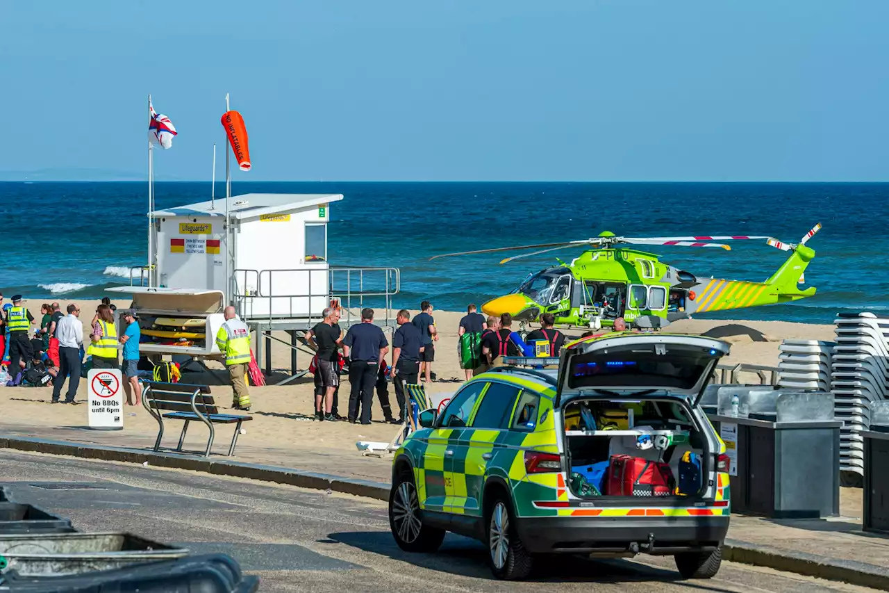 We helped save ANOTHER swimmer at Bournemouth beach on day of double-drowning