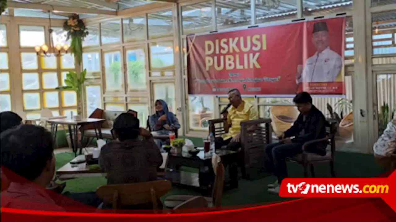 Bacaleg Golkar Sumut 2 Saipullah Nasution Gelar Diskusi Bersama Kaum Pemuda Tabagsel