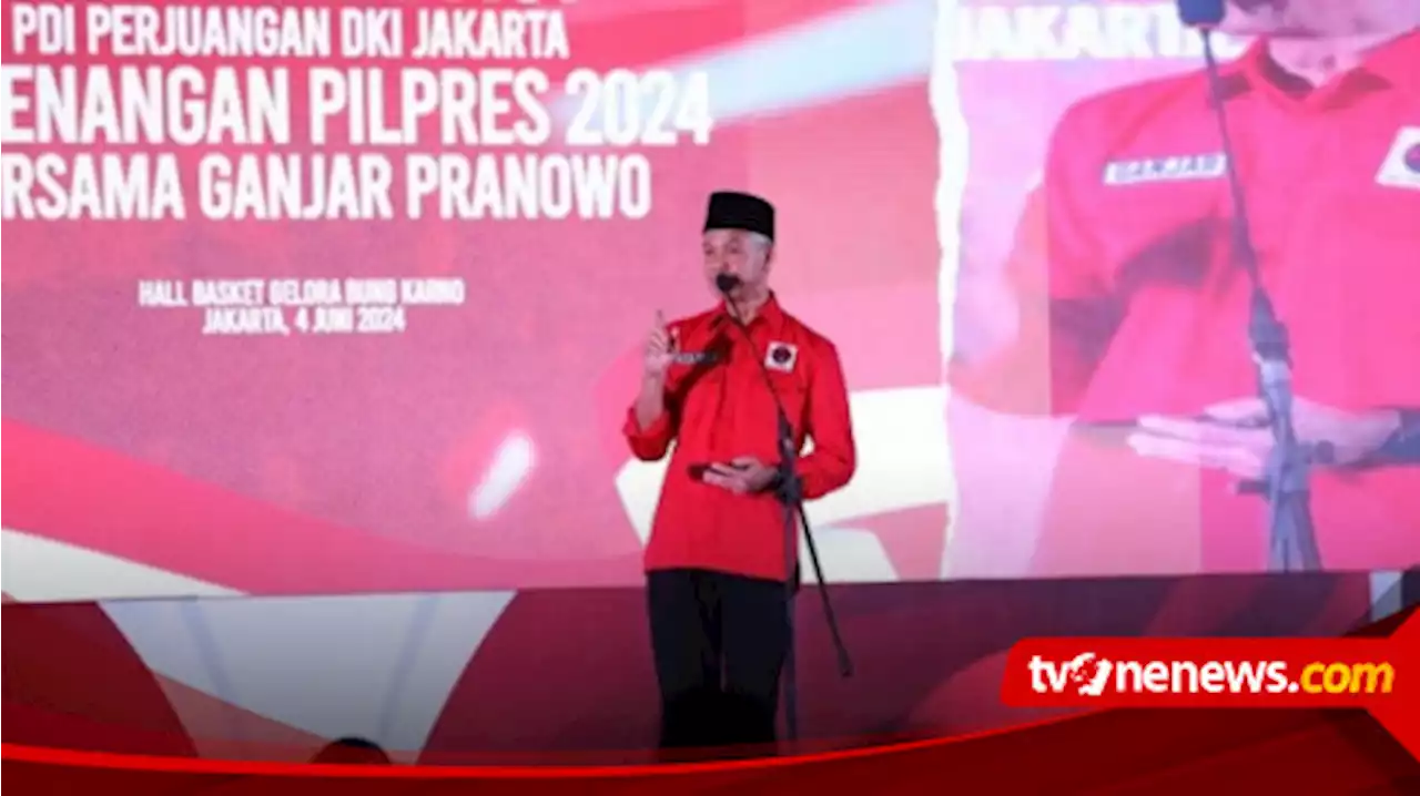 PDIP: Jumat Pekan Depan Ada Partai Lagi Dukung Ganjar, Siapakah?