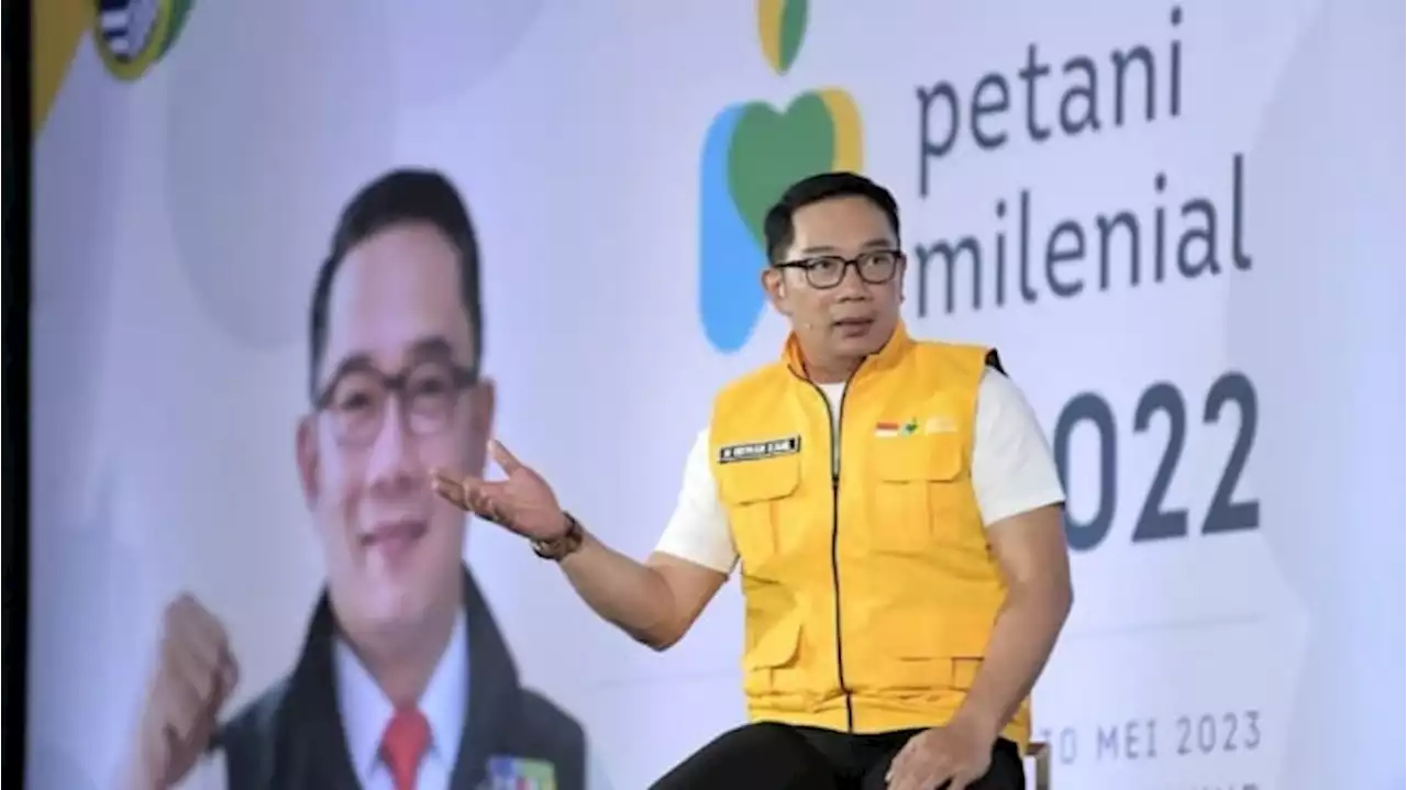 Ridwan Kamil Ditanya Airlangga Saat Rakernas Golkar, Soal Apa?