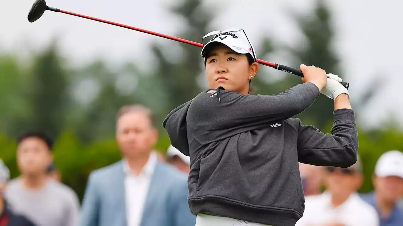 Former Stanford star Rose Zhang holds sole lead after third round of debut at Mizuho Americas Open