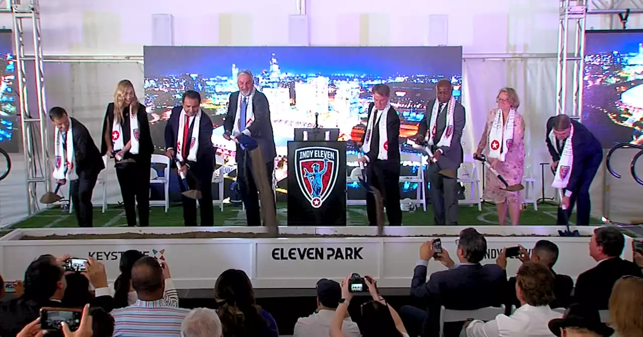 New Indy Eleven Stadium and Park breaks ground in downtown Indianapolis