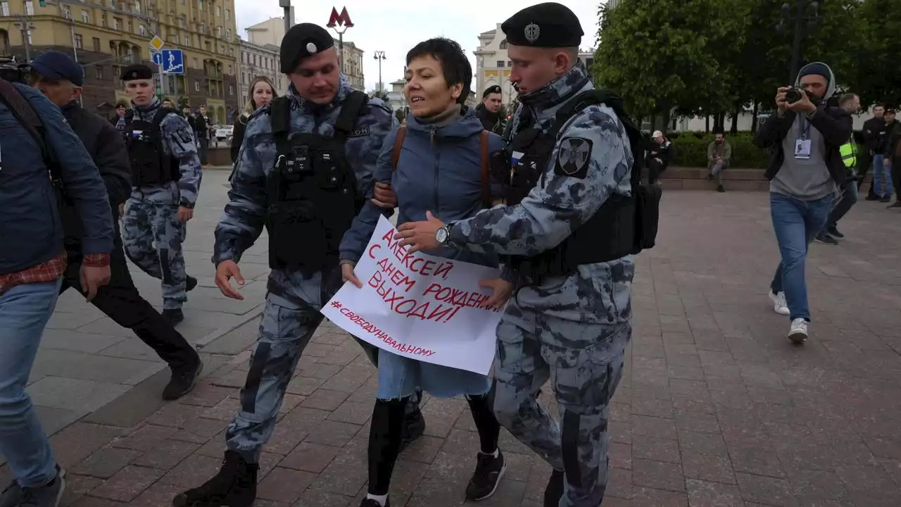 Festnahmen bei Demo in Moskau für Kremlgegner Alexej Nawalny